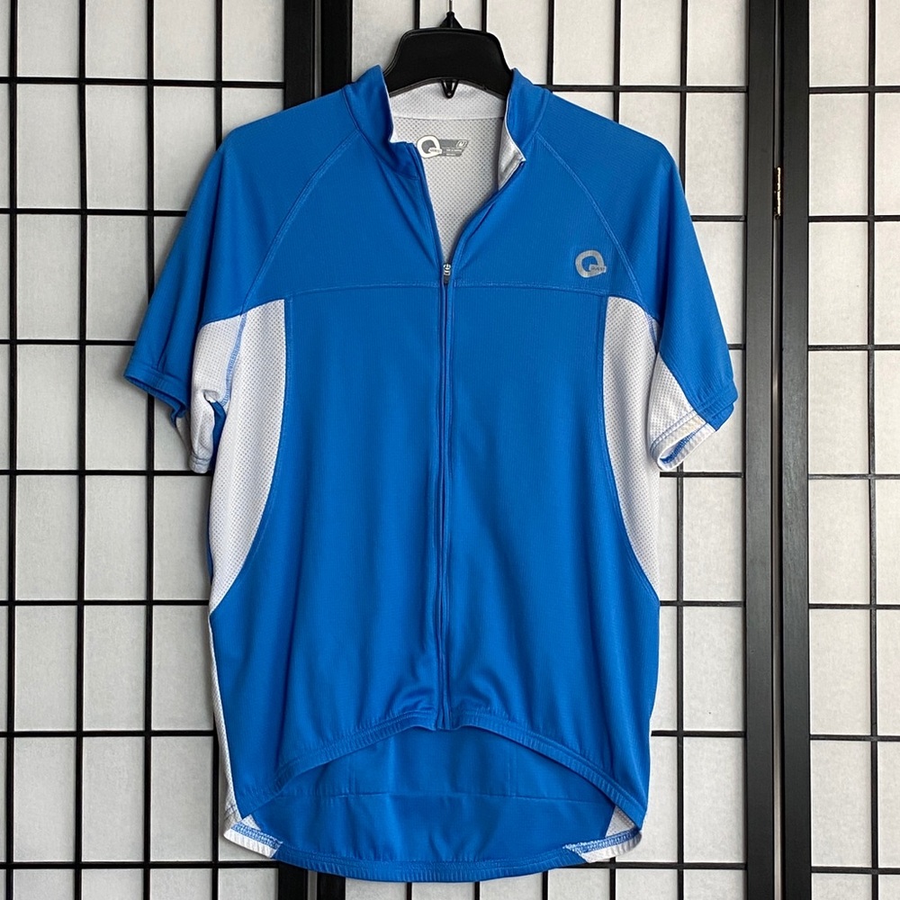 QUEST Sport Cycling Bike Shirt Jersey Full Zipper